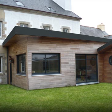 Extension de maison dans la Charente